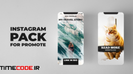 دانلود پروژه آماده افترافکت : استوری اینستاگرام Instagram Stories Promo Pack