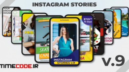دانلود پروژه آماده افترافکت : استوری اینستاگرام Instagram Stories V.9