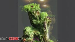دانلود مدل آماده سه بعدی : باغ شیشه ای Dwarf Florarium