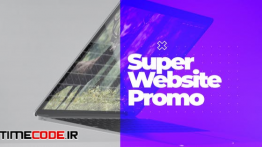 دانلود پروژه آماده افترافکت : معرفی وب سایت Super Website Promo