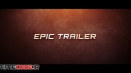 دانلود پروژه آماده افترافکت : تریلر Epic Trailer