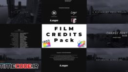 دانلود پروژه آماده فاینال کات پرو : تیتراژ پایانی فیلم Film Credits Pack
