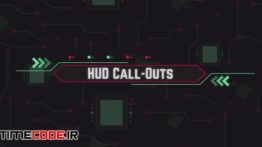 دانلود پروژه آماده افترافکت : اینفوگرافی HUD Call Outs