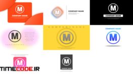 دانلود پروژه آماده پریمیر : لوگو فلت Modern & Elegant Logo Pack