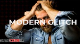 دانلود پروژه آماده داوینچی ریزالو : تیزر تبلیغاتی با افکت پارازیت Modern Glitch Promo
