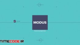دانلود پروژه آماده افترافکت : لوگو فلت Modus