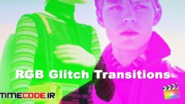 دانلود پروژه آماده فاینال کات پرو : ترنزیشن نویز رنگی RGB Split Glitch Transition