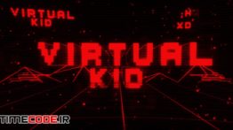 دانلود پروژه آماده افترافکت : تایتل Virtual Kid Title Reveal