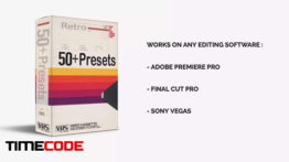 دانلود ۵۰ فوتیج برفک نوار ویدئو VHS Presets Pack