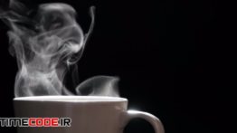 دانلود استوک فوتیج : بخار فنجان چای Cup Of Hot Water