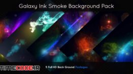 دانلود مجموعه بک گراند جوهر رنگی Galaxy Ink Smoke Background Pack