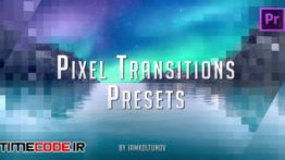 دانلود پریست آماده پریمیر : ترنزیشن پیکسلی In Pixel Transitions Presets Pack 8