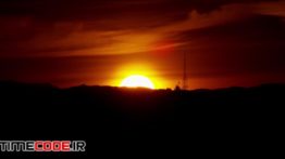 دانلود استوک فوتیج : غروب خورشید Sunset
