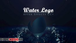 دانلود پروژه آماده افترافکت : لوگو آب Water Logo Reveal