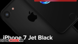 دانلود ۳۴۰ موکاپ کیس آیفون ۷ IPhone 7 Jet Black Mockups