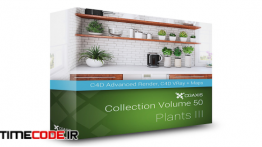 دانلود مدل آماده سه بعدی : گل و گیاه CGAxis Models Volume 50 Plants III