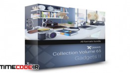 دانلود مدل آماده سه بعدی : لوازم دکوری CGAxis Models Volume 65 – Gadgets II