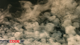 دانلود استوک فوتیج : دود Alpha Channel Smoke Pattern