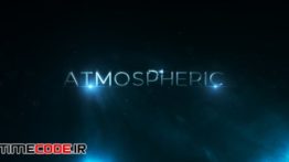 دانلود پروژه آماده افترافکت : تیتراژ پارتیکل Atmospheric Particles Titles