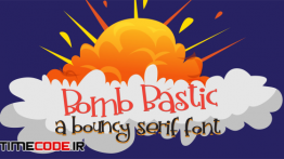 دانلود فونت انگلیسی فانتزی Bomb Bastic