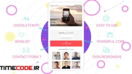 دانلود پروژه آماده افترافکت : تیزر معرفی اپلیکیشن Colorful App Promotion