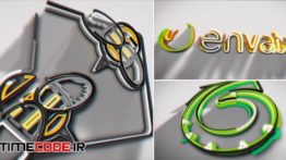 دانلود پروژه آماده افترافکت : لوگو Colorful Stroke Logo Intro