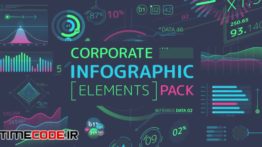 دانلود مجموعه فوتیج اینفوگرافی Corporate Infographic Elements Pack