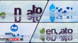 دانلود پروژه آماده افترافکت : لوگو Corporate Logo V21 Water Ripples Emerge