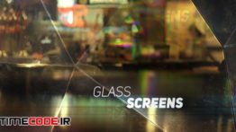 دانلود پروژه آماده افترافکت : اسلایدشو شیشه ای Glass Screens