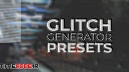 دانلود پریست افترافکت برای ساخت نویز Glitch Generator