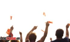 happy turkish people waving with flags crowd of 23557 24 04 378