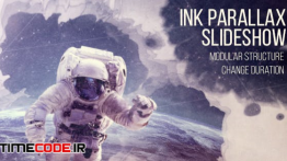 دانلود پروژه آماده افترافکت : نمایش عکس با پخش شدن جوهر Ink Parallax Slideshow