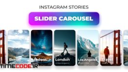 دانلود پروژه آماده افترافکت : استوری اینستاگرام Instagram Stories Slider Carousel