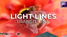 دانلود پریست افترافکت : ترنزیشن خطوط نوری Light Lines Transitions