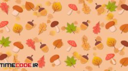 دانلود بک گراند متحرک قارچ و فندق