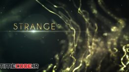 دانلود پروژه آماده افترافکت : تیتراژ پارتیکل