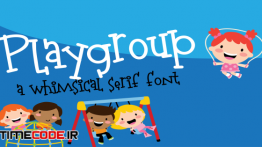 دانلود فونت انگلیسی فانتزی Playgroup
