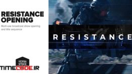دانلود پروژه آماده افترافکت : تیتراژ Resistance | Show Opening Title Sequence