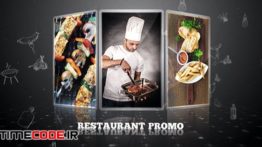 دانلود پروژه آماده افترافکت : تیزر تبلیغاتی رستوران Restaurant Promo