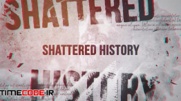 دانلود پروژه آماده افترافکت : اسلایدشو تاریخی Shattered History