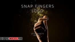 دانلود پروژه آماده افترافکت : لوگو با بشکن دست Snap Fingers Logo