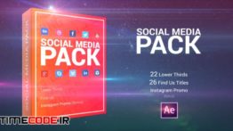 دانلود پروژه آماده افترافکت : شبکه های اجتماعی Social Media Pack
