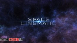 دانلود پروژه آماده افترافکت : تایتل Space Cinematic Titles