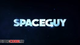 دانلود پروژه آماده افترافکت : تایتل SpaceGuy Title Reveal