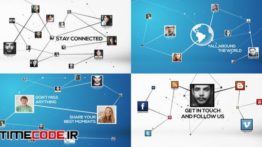 دانلود پروژه آماده افترافکت : شبکه ارتباطات Stay Connected