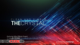 دانلود پروژه آماده افترافکت : تایتل The Crystal Titles