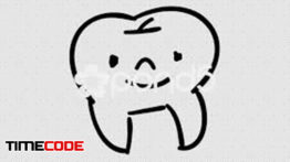 دانلود انیمیشن دندان خندان Happy Tooth Hand Drawn Animation