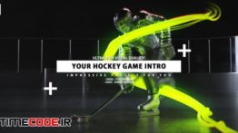 دانلود پروژه آماده افترافکت : وله هاکی Your Hockey Intro