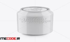 330ml aluminium can with glossy finish mockup 330 24 16 283
