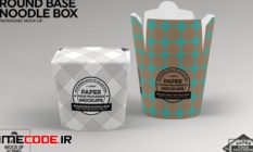 Round Base Noodle Box Mockup 1296659 54 49 331